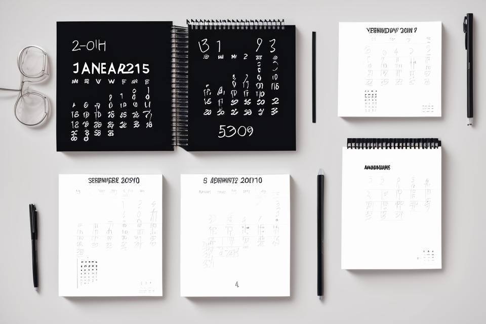 How to Create a Personalized Calendar for a More Productive Year