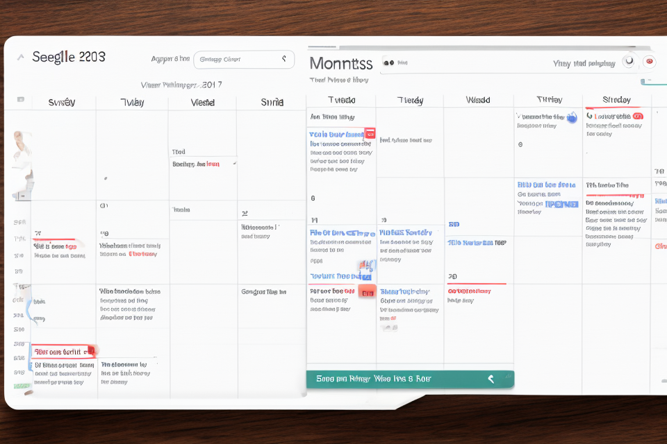 Exploring Google’s Monthly Calendar Template: A Comprehensive Guide