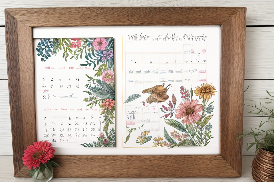 How to Make a Homemade Calendar: A Step-by-Step Guide to Crafting Your Own DIY Calendar