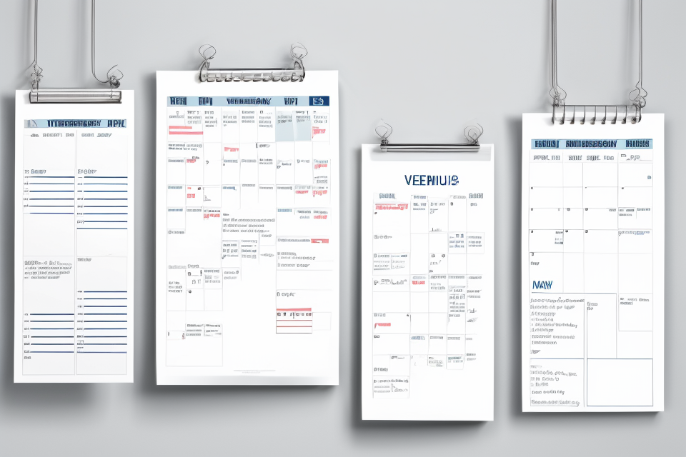 Mastering the Art of Monthly Calendar Scheduling: A Comprehensive Guide 