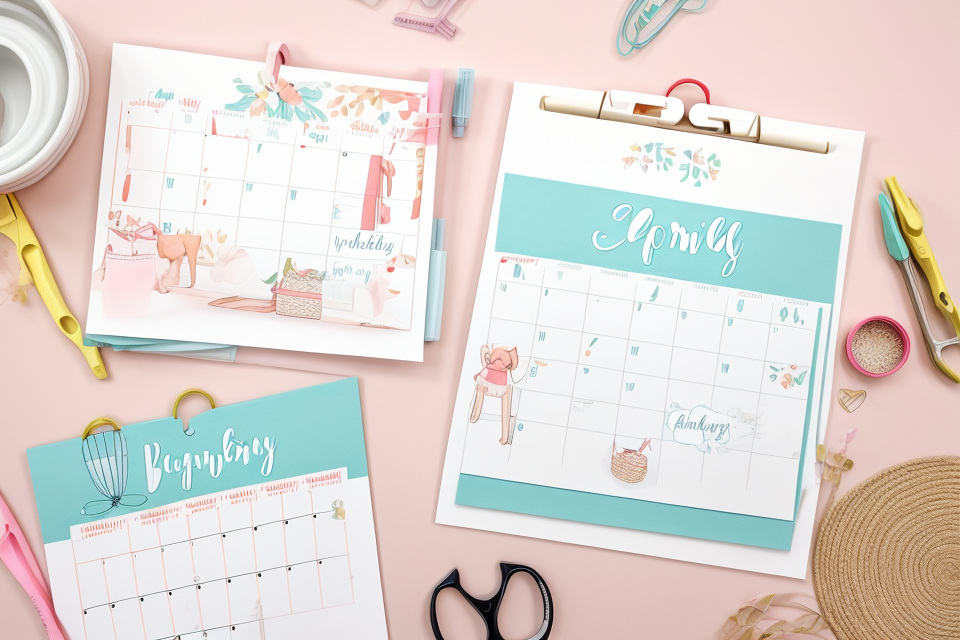 How to Create a Free Printable Calendar: A Step-by-Step Guide to DIY Calendar Crafting