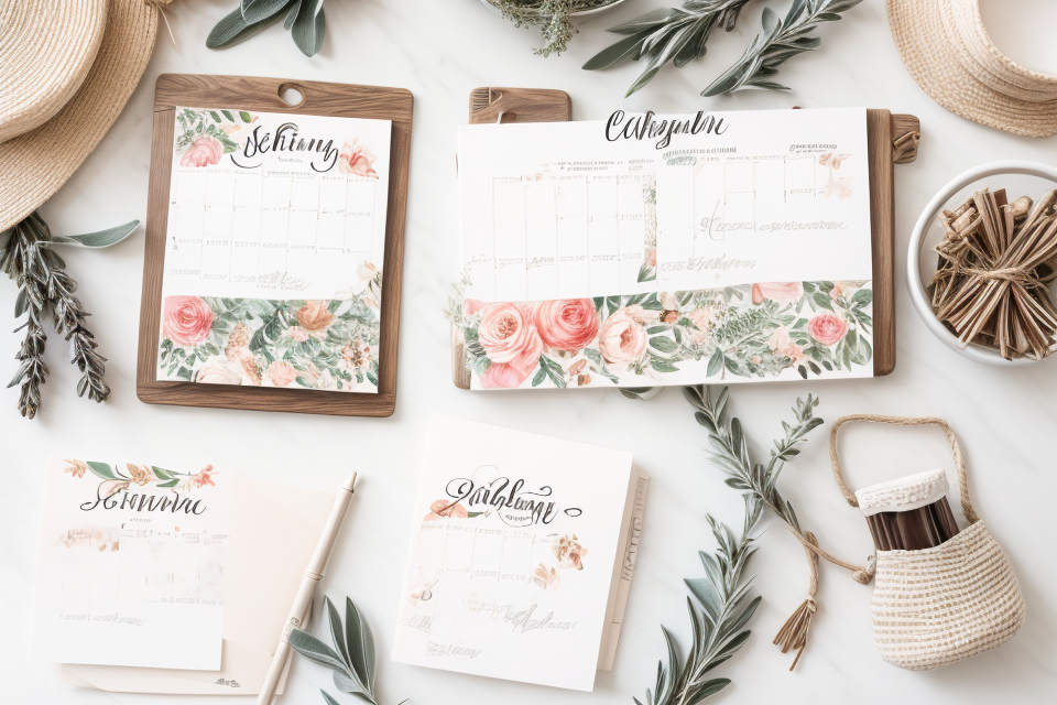 How to Create Your Own DIY Calendar at Home
