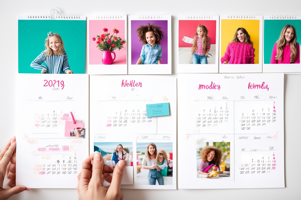 Creating a Personalized Calendar with Your Own Pictures: A Step-by-Step Guide