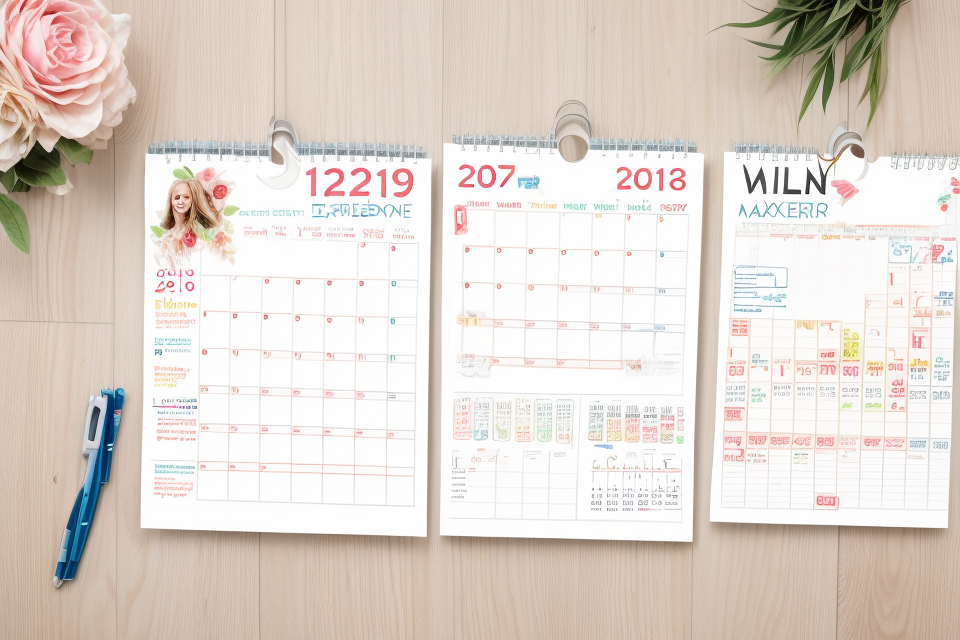 How Much Does It Cost to Make a Wall Calendar? A Comprehensive Guide to Understanding the Process and Expenses Involved