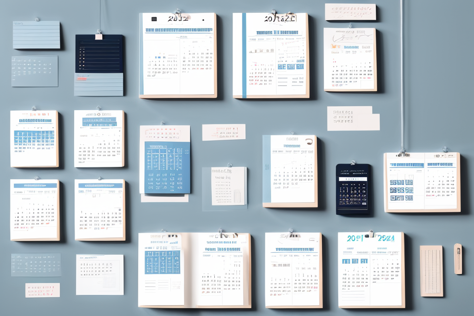 Stay Organized in 2024 with the Perfect Calendar: A Comprehensive Guide