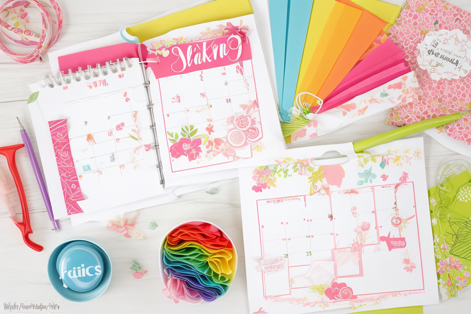 DIY Calendar Crafts: How to Make and Sell Your Own Calendars