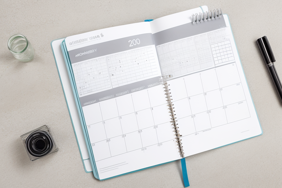 Maximizing Efficiency: The Ultimate Guide to Choosing the Best Monthly Calendar Planner