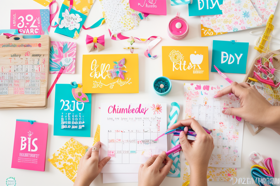 DIY Calendar Crafts: Create Your Own Customized Calendar with These Easy Steps