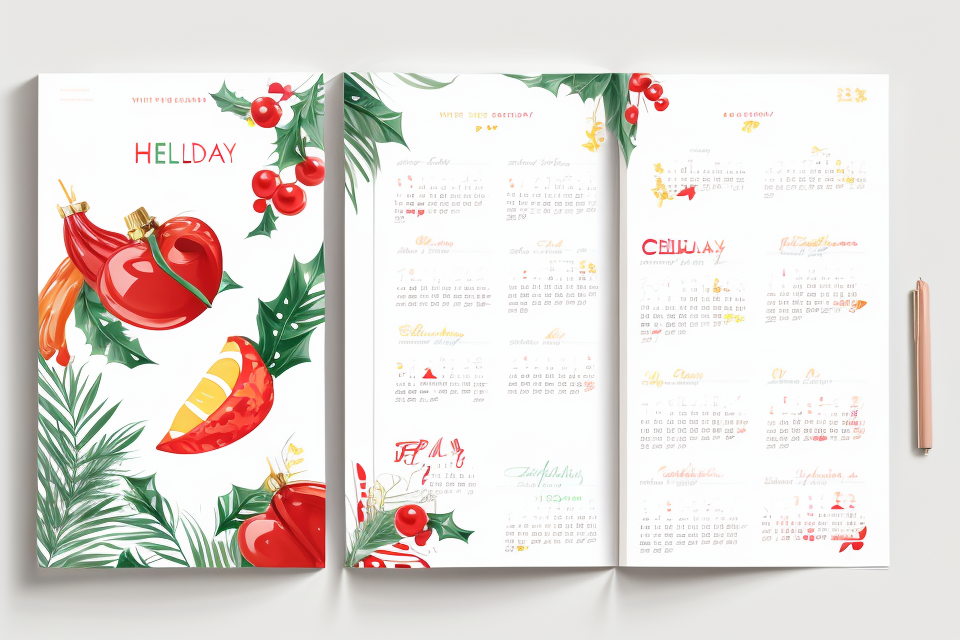 Scheduling Holidays Fairly: A Guide to Creating a Holiday Calendar